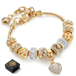zlota-bransoletka-damska-modulowa-do-charms-585-gotowy-zestaw-na-prezent