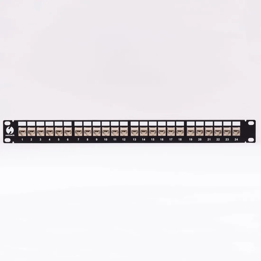 netrack-patch-panel-keystone-19-24-porty-ftp-24xkeystone-jack-kat-5e-stan-nowy