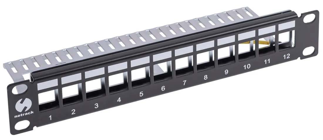 patch-panel-keystone-netrack-104-23-czarny-stan-nowy