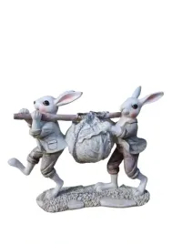 figurka-wielkanocny-zajace-kroliki-z-kapusta