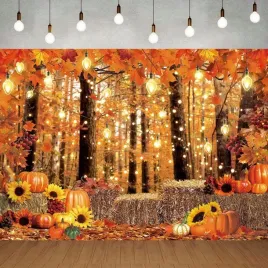 tlo-fotograficzne-baner-winylowy-jesienny-las-z-dyniami-270x150cm