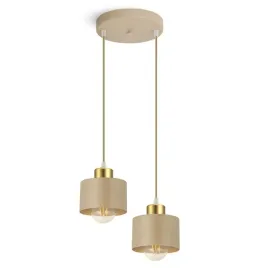 lampa-sufitowa-wiszaca-zyrandol-kaszmir-ecru-bezowa-485-ez2-salon-stol-led