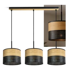 lampa-sufitowa-wiszaca-zyrandol-czarna-z-drewna-497-bz3-nad-stol-loft-led