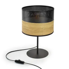 lampka-nocna-stolowa-dekoracyjna-nastrojowa-czarna-z-drewna-497-l1-loft-led