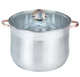 garnek-stalowy-pokrywka-duzy-indukcja-gaz-golden-rose-224l-34cm