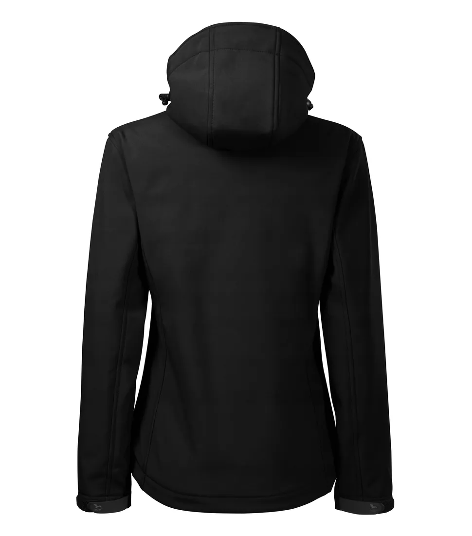 kurtka-damska-softshell-czarny-performance-stan-nowy
