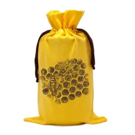 woreczek-na-sloik-worek-ekologiczny-ozdobny-zolty-900-pszczola-na-plastrze