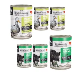 wiejska-zagroda-monoproteinowa-kaczka-dzik-6x400g