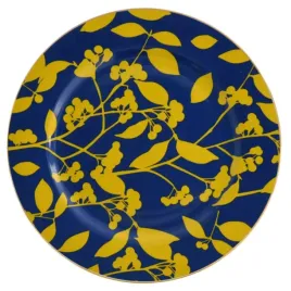talerz-obiadowy-plaski-porcelanowy-duka-skadi-27-cm-zolty-granatowy