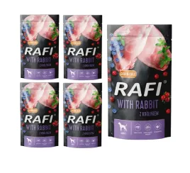 rafi-mokra-karma-dla-psow-z-krolikiem-5x500g