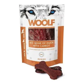woolf-przysmak-dla-psa-big-bone-of-duck-with-carrot-kaczka-100g