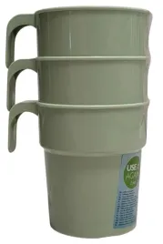 kubki-szklanki-do-kawy-wielorazowe-plastikowe-3-szt-300-ml-zielone