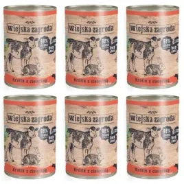 wiejska-zagroda-mokra-karma-dla-kociat-krolik-z-cielecina-6x400g