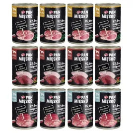 karma-dla-psa-pan-miesko-12x-400g-mix-smakow-bez-ryby