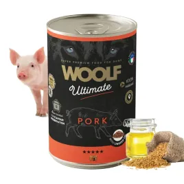 woolf-ultimate-dog-can-porkandlinseed-oil-400g