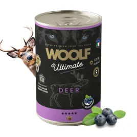 woolf-ultimate-dog-can-deerandblueberries-400g