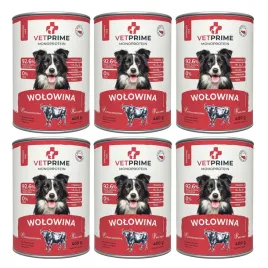 vetprime-mokra-karma-dla-psa-hipoalergiczna-monoprotein-wolowina-6x400g