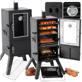 wedzarnia-ogrodowa-metalowa-wedzok-grill-termometr-palenisko-zestaw-103cm