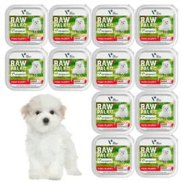 raw-paleo-beef-pate-mini-puppy-alu-tray-12x150g
