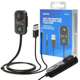transmiter-aux-odbiornik-bluetooth-5-1-usb-zestaw-glosnomowiacy-savio-tr-13