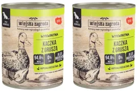 wiejska-zagroda-mokra-karma-dla-psa-kaczka-z-gruszka-2x800g