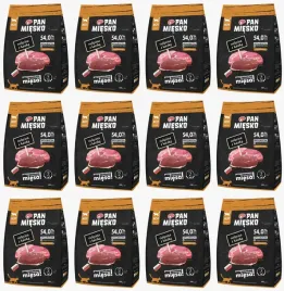 pan-miesko-sucha-karma-dla-kota-cielecina-z-kaczka-m-12x400g