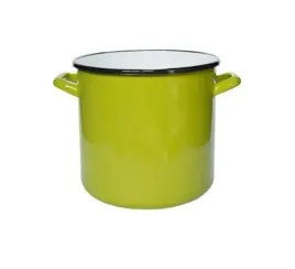 garnek-emaliowany-wysoki-zielony-22cm