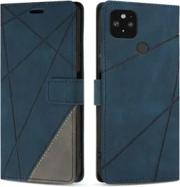 etui-z-klapka-na-google-pixel-4-z-wysokiej-jakosci-skory-pu-niebieskie