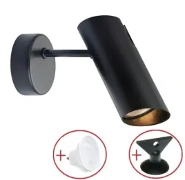 kinkiet-lampa-futuro-1xgu10-czarny-zestaw-z-przyssawka-i-zarowka-led