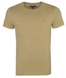 tommy-hilfiger-t-shirt-meski-slim-brazowy-m