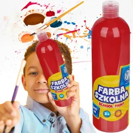 farba-plakatowa-w-butelce-500ml-czerwona-do-szkoly