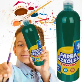 farba-plakatowa-w-butelce-500ml-ciemnozielona-do-szkoly