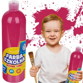 farba-plakatowa-w-butelce-500ml-rozowy-do-szkoly