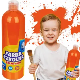 farba-plakatowa-w-butelce-500ml-pomaranczowa-do-szkoly