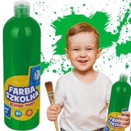 farba-plakatowa-w-butelce-500ml-zielona-jasna-do-szkoly