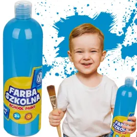 farba-plakatowa-w-butelce-500ml-niebieska-do-szkoly