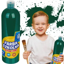 farba-plakatowa-w-butelce-500ml-ciemnozielona-do-szkoly