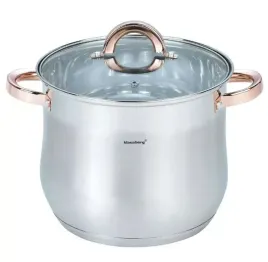 garnek-stalowy-pokrywka-duzy-indukcja-gaz-golden-rose-7l-22cm