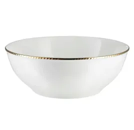 salaterka-porcelanowa-24cm-biala-zlota-linia