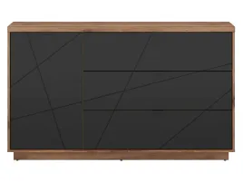 komoda-forn-156cm-szuflady-dab-czarny-szafka-brw
