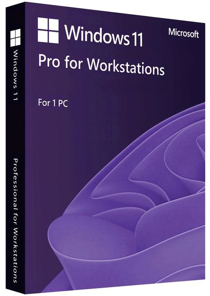 Microsoft Windows 11 Pro for Workstations Box / System Operacyjny 64-BIT PL/EN