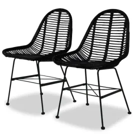 krzesla-stolowe-2-szt-czarne-naturalny-rattan