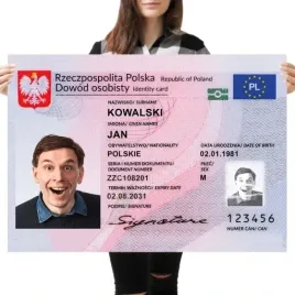 plakat-70x50-zabawny-prezent-wlasne-imie-dowod