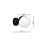 kinkiet-sfera-black-1xe14-stan-nowy-material-dominujacy-metal