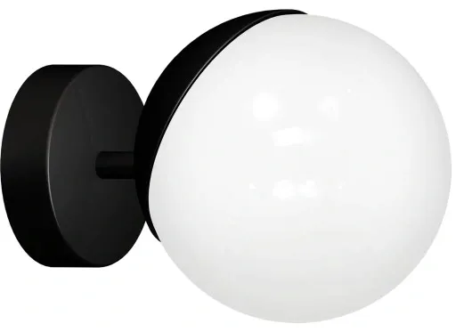 kinkiet-sfera-black-1xe14