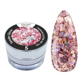 em-nail-zel-do-zdobien-paint-premium-glitter-art-gel-tender-glow-nr-5