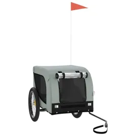 przyczepka-rowerowa-dla-zwierzat-szaro-czarna-133-x-69-x-735-cm