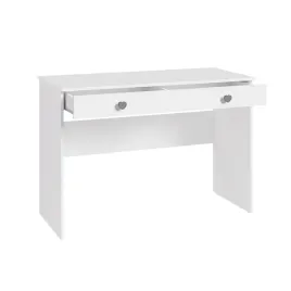 biurko-biale-komputerowe-szkolne-szuflada-wolnostojace-proste-basic-szare