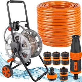 neo-waz-ogrodowy-mocny-50m-1-2-na-bebnie-metalowym-zraszacz-zlaczki-zestaw