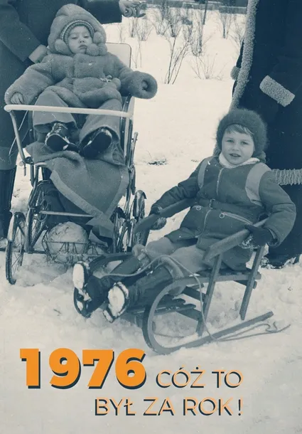 1976. CÓŻ TO BYŁ ZA ROK! KSIĄŻKA PREZENT NA 50 URODZINY K. DUBEC-ZAWIDNIAK